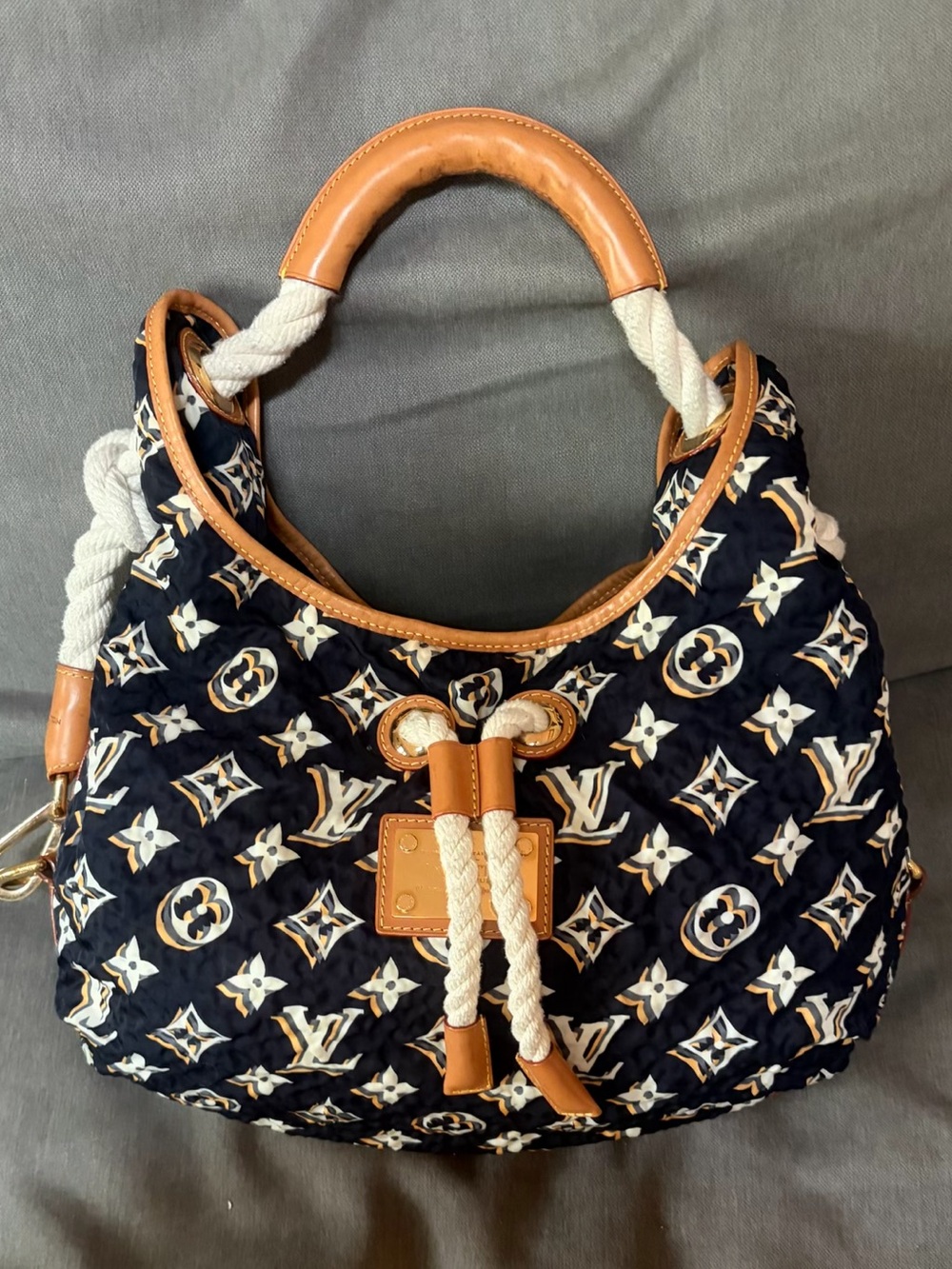Louis Vuitton Limited Edition Monogram Bulles MM Bag